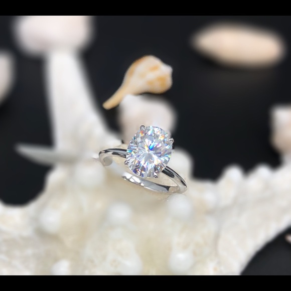 14k moissanite ring with Certificate - Picture 9 of 15